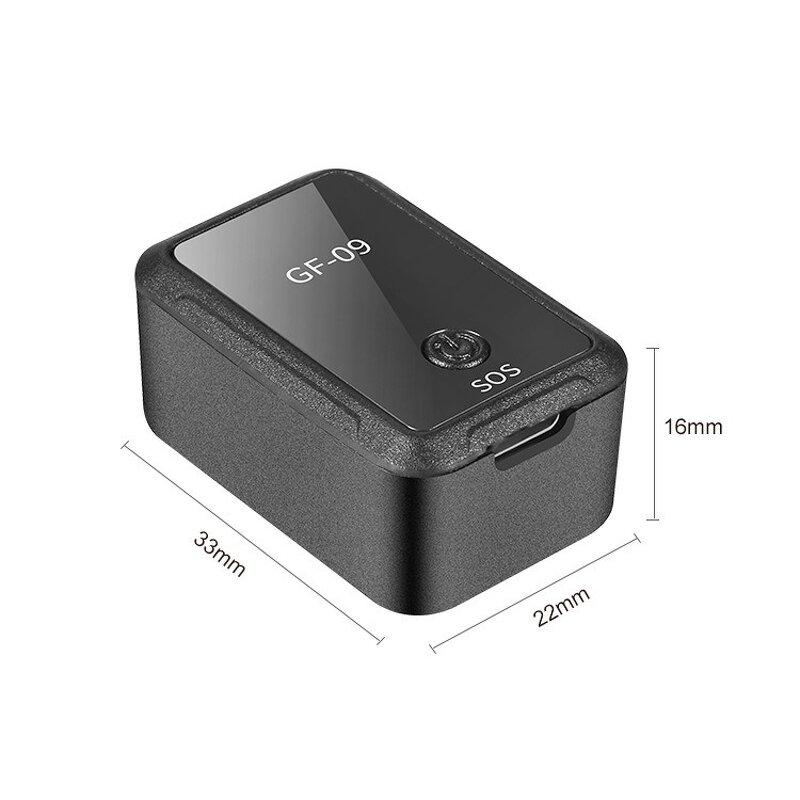 GPS Tracker Manufacturer - China GF09 Mini Car Tracker Microchip Real Time Tracking Magnetic Pet Locator