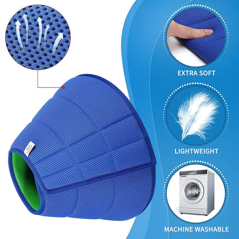 Elizabethan Collar Manufacturer - Soft Mesh Fabric Adjustable Lightweight Foldable for Cat Dog Recovery