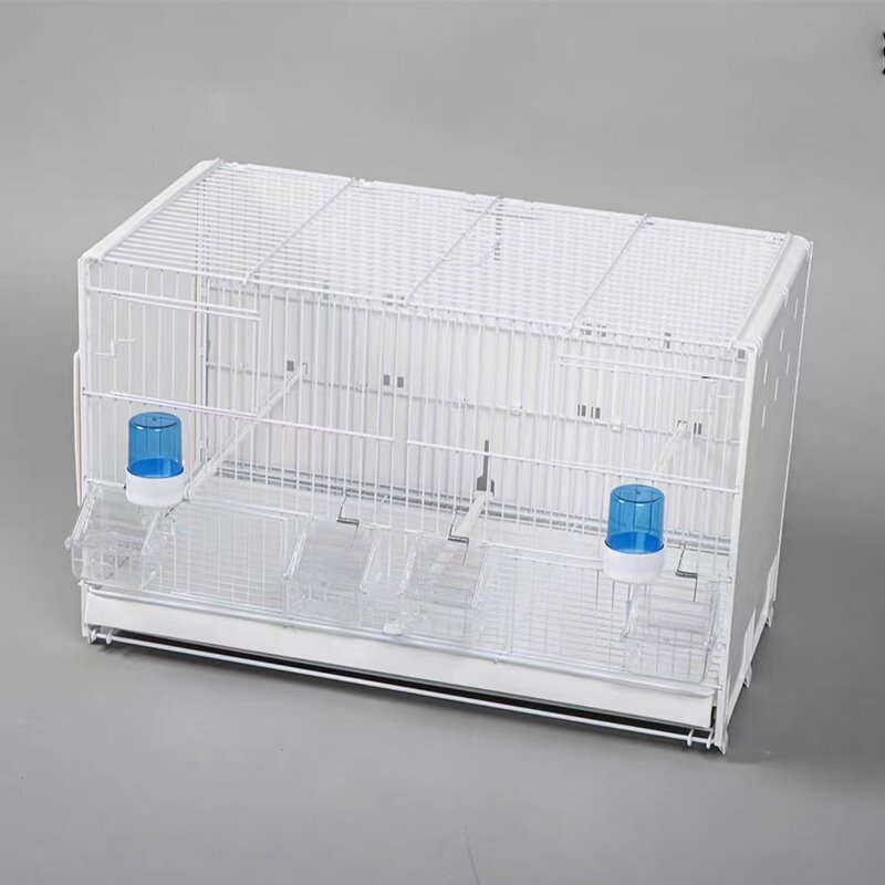 Bird Cage Manufacturer - Steel Wire Flight Stackable Crate with Plastic Tray for Pigeon Parrot