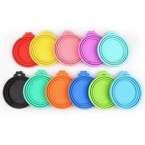 Pet Can Cover Manufacturer - Special Offer Silicone Lids for Dog Cat Food Universal Size One Fit 3 Standard Cans