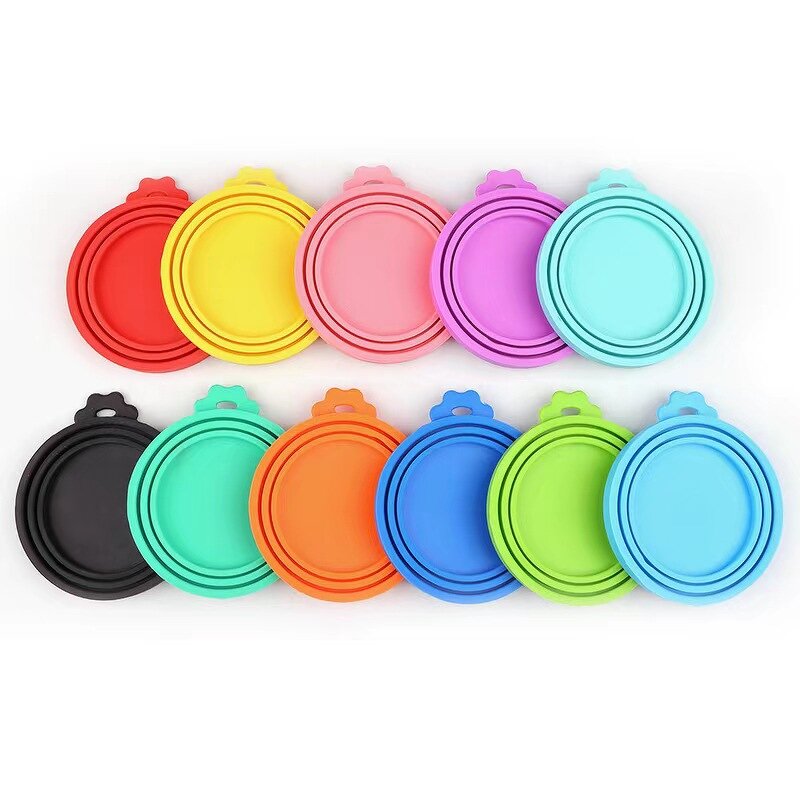 Pet Can Cover Manufacturer - Special Offer Silicone Lids for Dog Cat Food Universal Size One Fit 3 Standard Cans