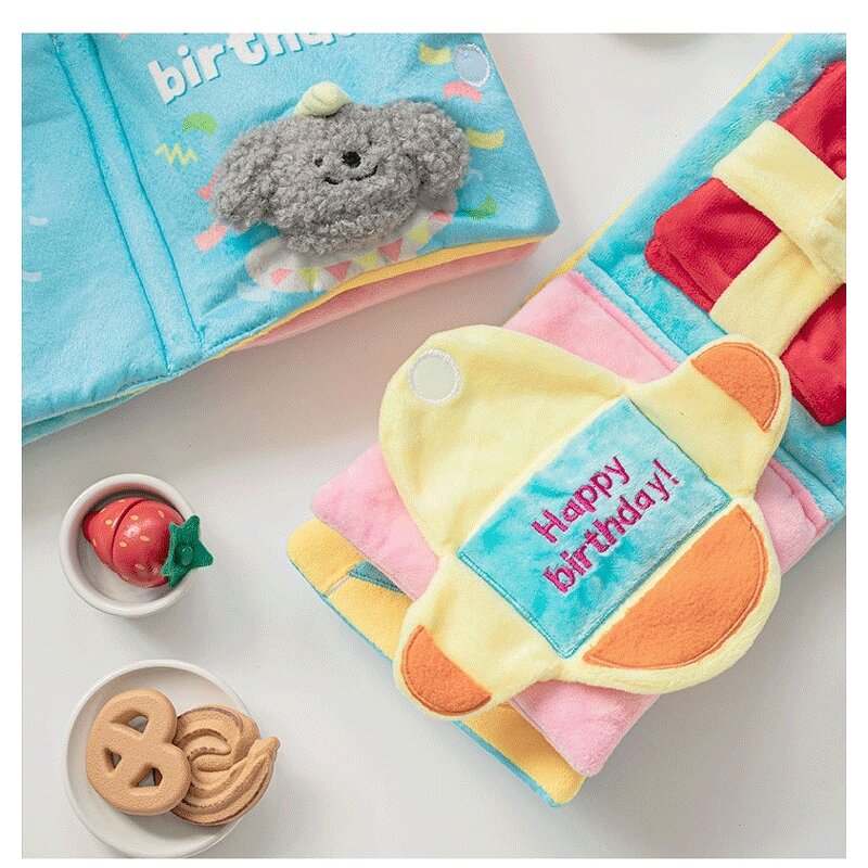 Dog Toy Manufacturer - New Design Interactive Durable Treat Dispensing Hide and Seek Puzzle Book Birthday Toy