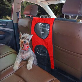 Car Pet Barrier Manufacturer - Seat Belt Rear Seat Protective Fence Isolation Net Travel Mesh Front Seat