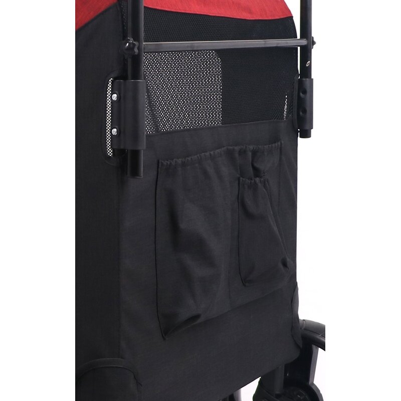 Pet Strollers Manufacturer - 4 Wheels Luxury Travel Outdoor Trolley Folding Carrier for Large Medium Dogs Cats