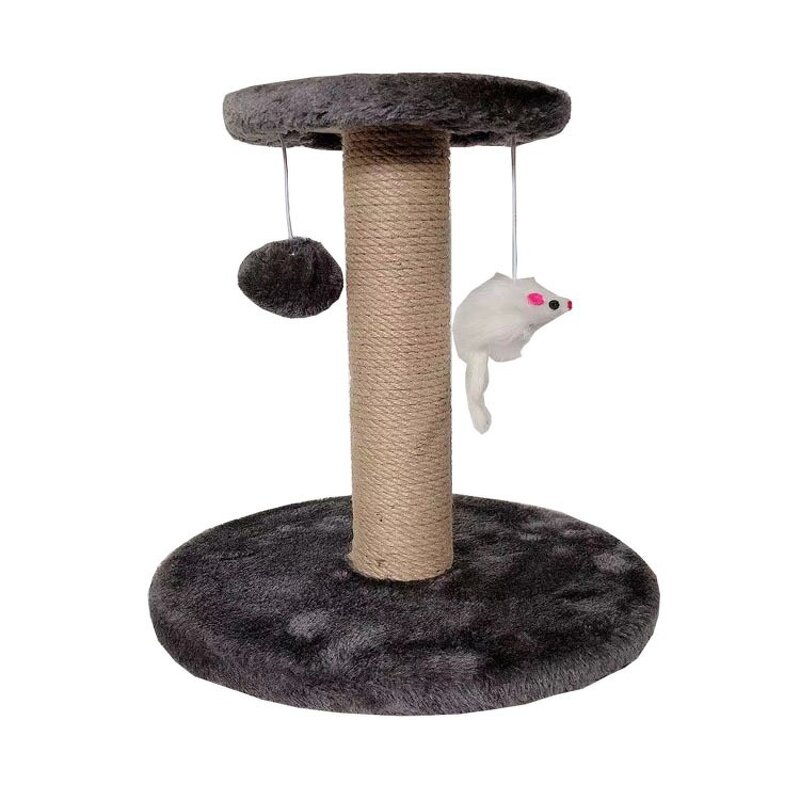 Cat Scratcher Tower Manufacturer - Luxury Sisal with Jumping Platform Hanging Ball Made Plush Material