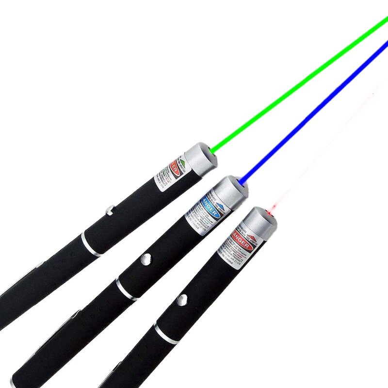 Cat Toy Manufacturer - 2-in-1 Red Laser Pointer Pen and White LED Light Funny Stick for Children