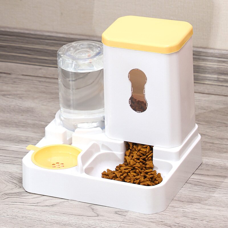 Automatic Pet Feeder Manufacturer - Large Capacity Dry Wet Separation Smart Feeder Water Dispenser with Bowl