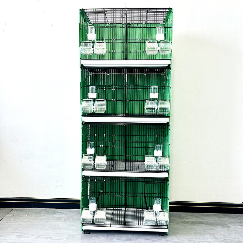 Parrot Cage Manufacturer - Heavy Duty Large Stackable Metal for Breeding with Removable Trays