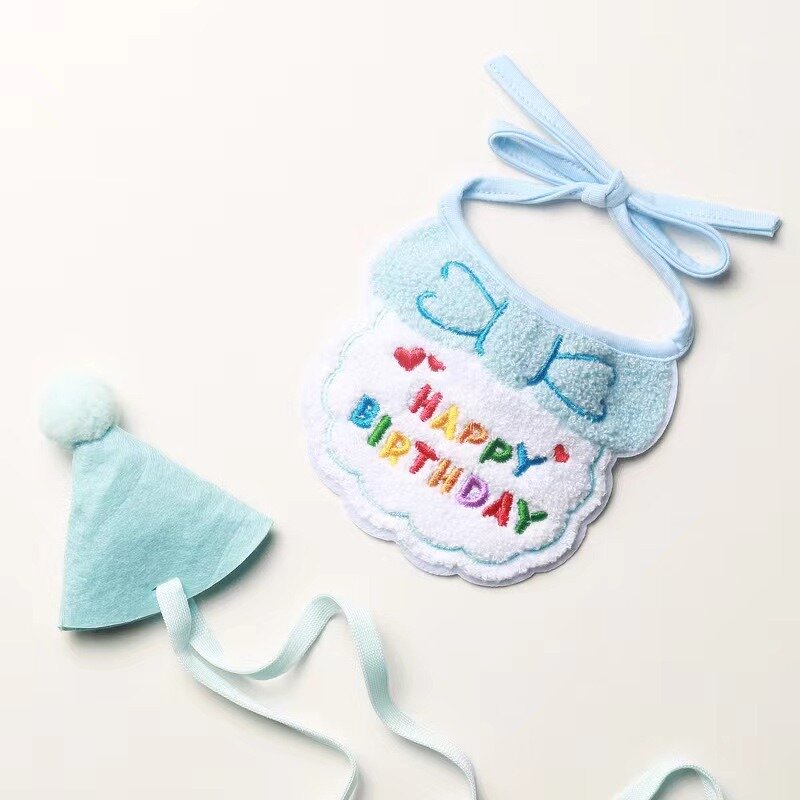 Dog Bandana Manufacturer - Sublimation Scotticize Neckwear High Quality Party Birthday Hat Bib Pet Scarf