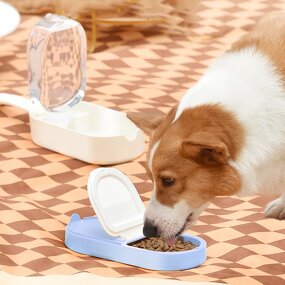 Dog Water Bottle Manufacturer - New Design Portable with Food Storage