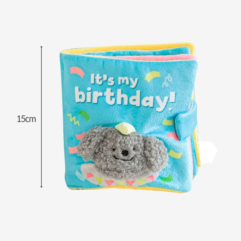Dog Toy Manufacturer - New Design Interactive Durable Treat Dispensing Hide and Seek Puzzle Book Birthday Toy