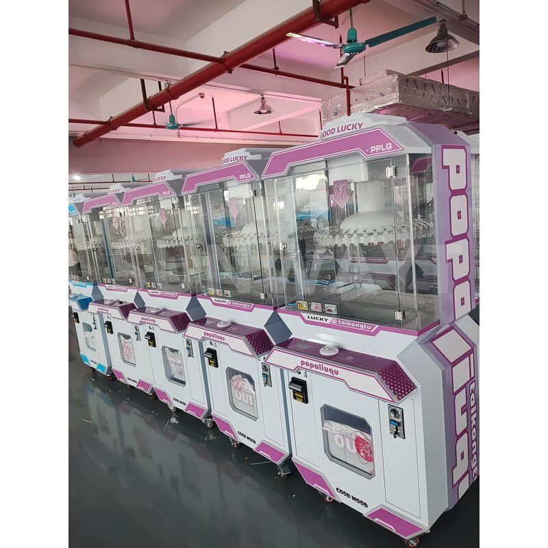 Clip Prize Game Machine Manufacturer - High Quality 40 Clip Coin Operated Gift Arcade Clamp Vending Automatic Card Clip