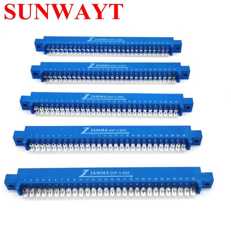 Jamma Card Edge Connector Manufacturer - 10P 28P 36Pin Blue Edge for Arcade DIY Parts