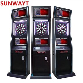 Electronic Dart Board Manufacturer - Coin Operated Adult Play Against Arcade LCD Online Soft Tip