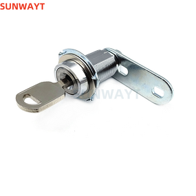 Cam Lock Manufacturer - 17mm 25mm 28mm Zinc Alloy Security Furniture Connector Key Combination Round Door Cylinder for Arcade
