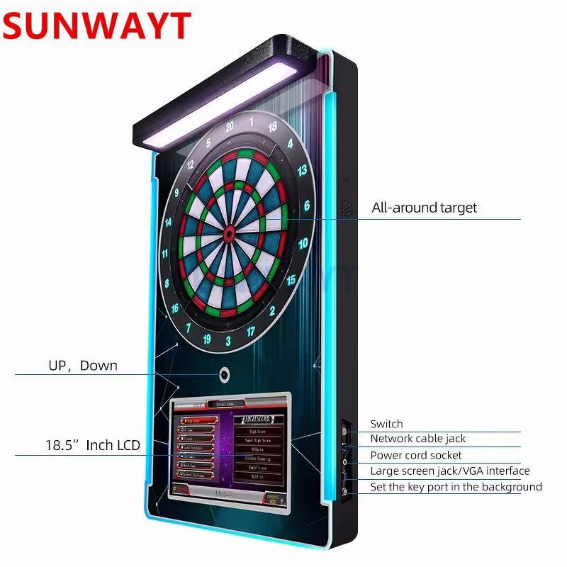 Arcade Game Machine Manufacturer - Mini-5 Entertainment Games Coin Operated Mini Dart Hot Sale