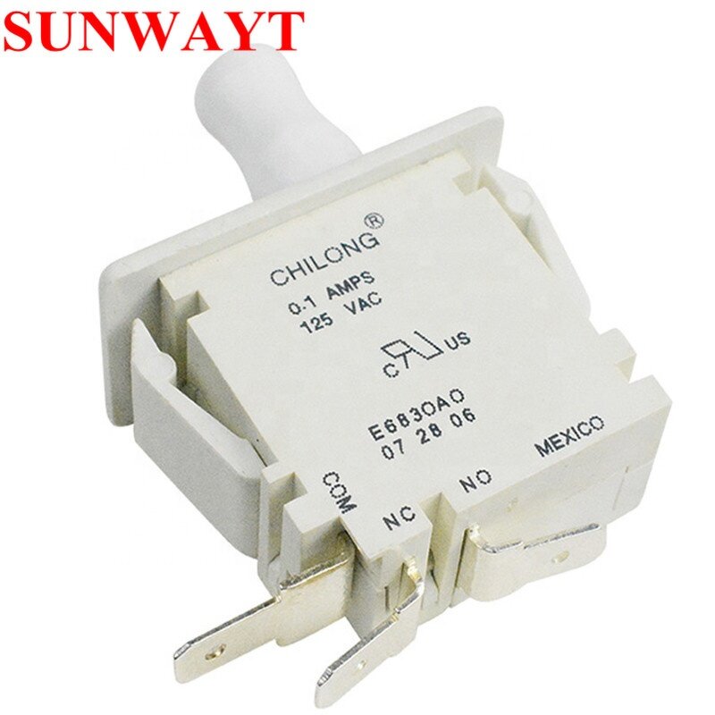 Door Switch Manufacturer - 3 Pin Game Machine Coin Door White