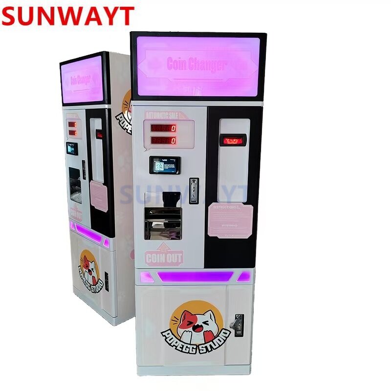 Token Exchange Machine Manufacturer - Hot Sale Coin Exchange Money Changer Dispenser ATM