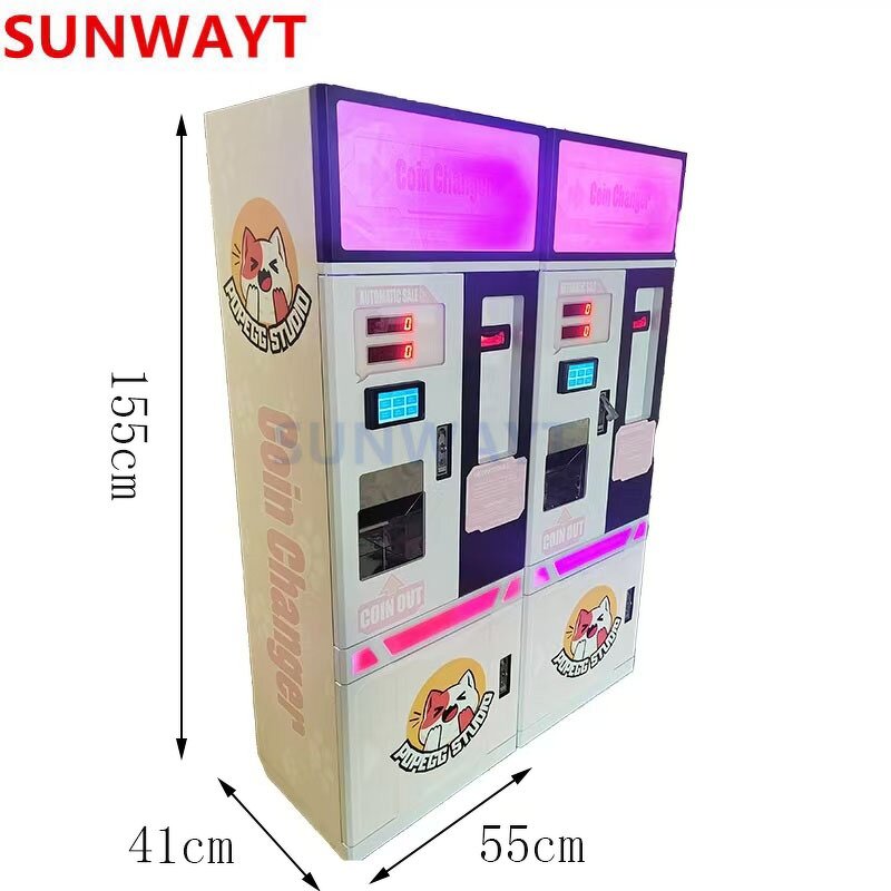 Token Exchange Machine Manufacturer - Hot Sale Coin Exchange Money Changer Dispenser ATM