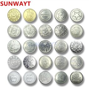 Game Token Manufacturer - Metal Coin for Coin Operated Games Console Entertainment Accessories