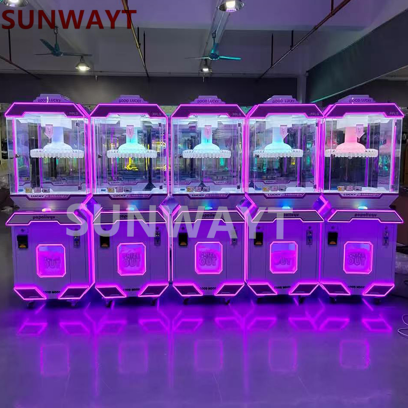 Clip Prize Gift Game Machine Manufacturer - 40 Clip Space Rabbit Indoor Shopping Mall Lucky Clip Vending Support Customize
