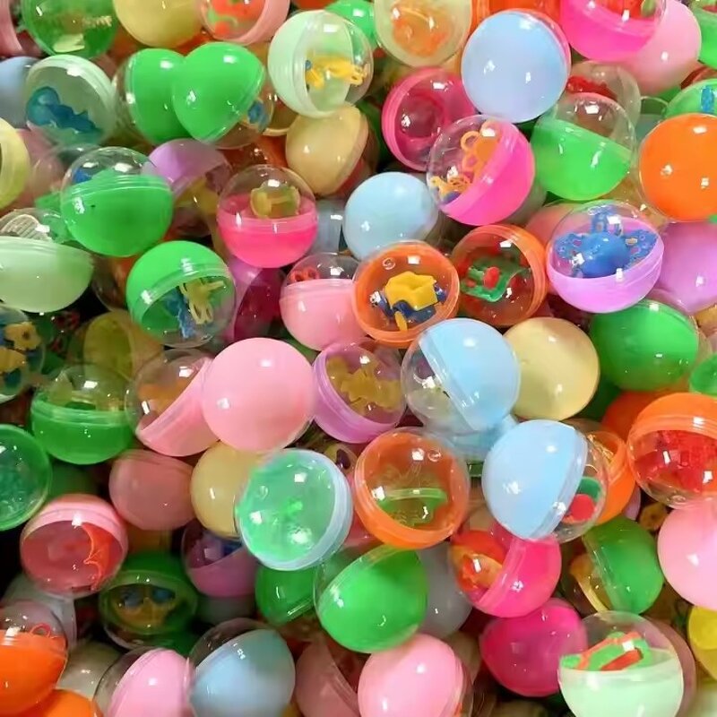 Empty Capsule Manufacturer - Transparent Mini Size 28-120mm 1-2 Inch Round Plastic for Kids