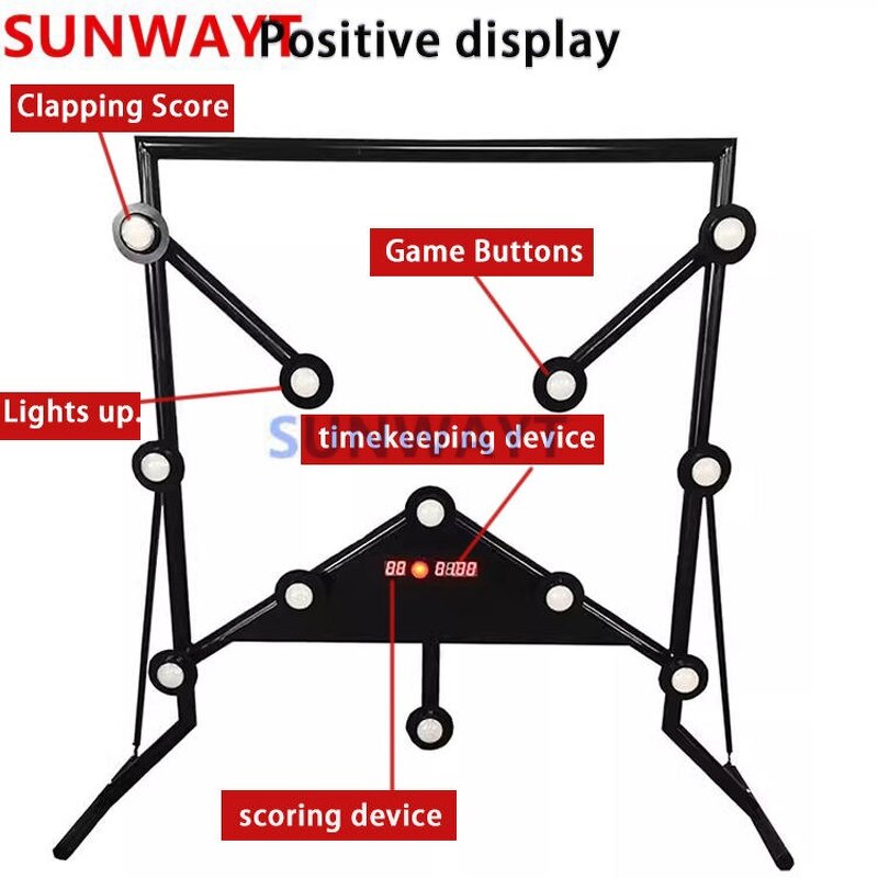 Batak Pro Game Manufacturer - Interactive Indoor Carnival Booth Timer Multiple Visual-Motor Coordination