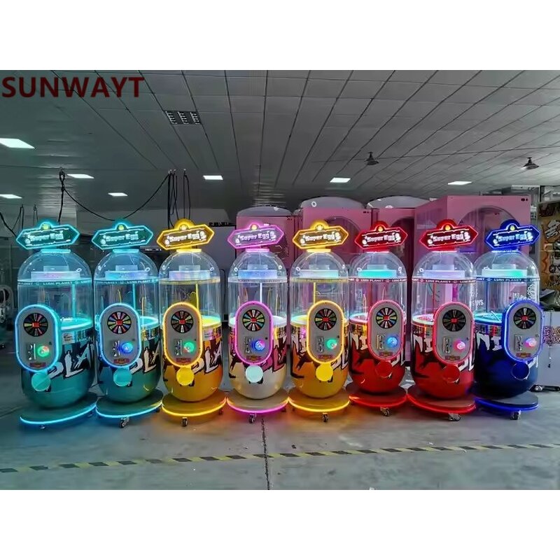 Vending Machine Manufacturer - Colorful Twist Egg Candy Project Coin Operated Capsule Toys Gift Claw