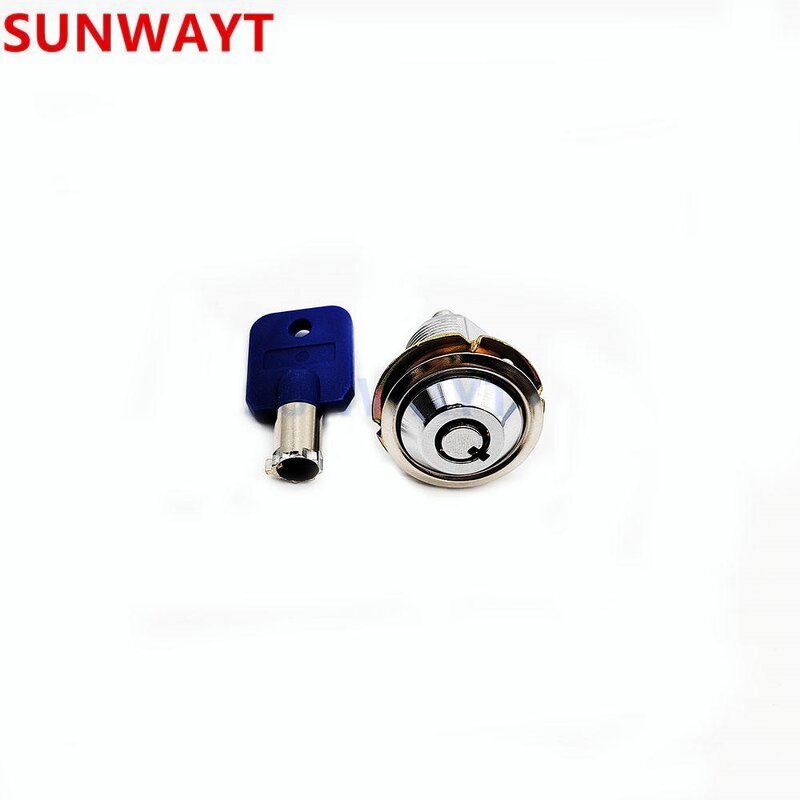 Door Lock Manufacturer - Round for Arcade Coin Operated Game Game Center with Keys 27mm Anti-theft