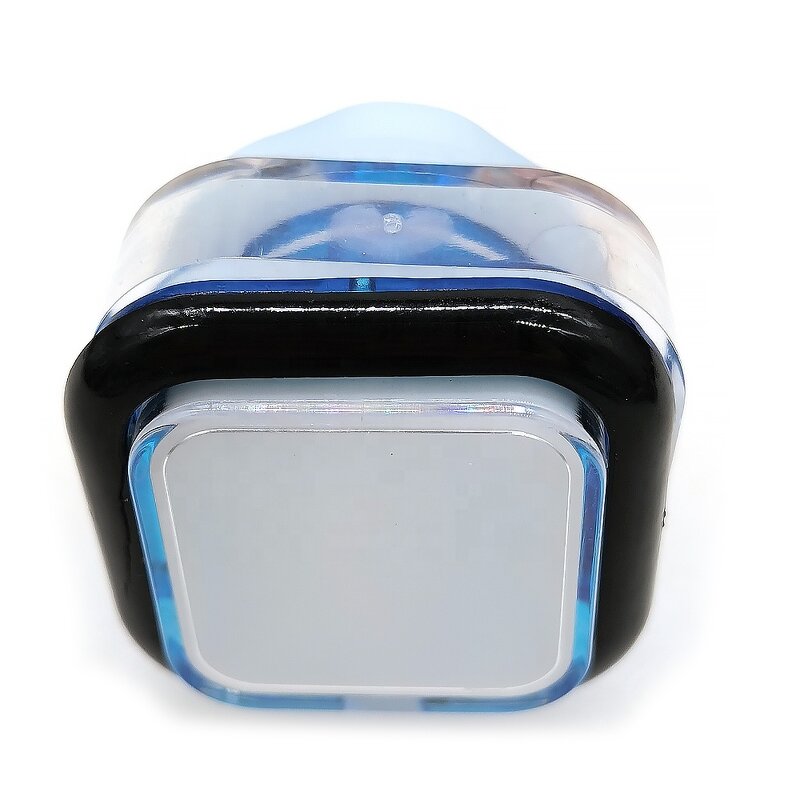 Arcade Push Button Manufacturer - 35mm 50mm Square LED Illuminated Blue Light 12V Switch for Coin Game Vending Cabinet DIY