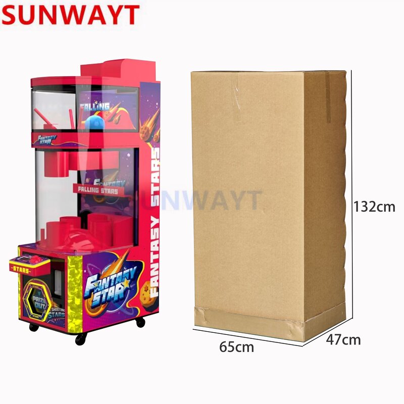 Lucky Drop Ball Machine Manufacturer - 100mm Capsule Toy Vending with Coin Operation for Arcades Retail