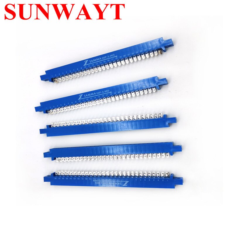 Jamma Card Edge Connector Manufacturer - 10P 28P 36Pin Blue Edge for Arcade DIY Parts