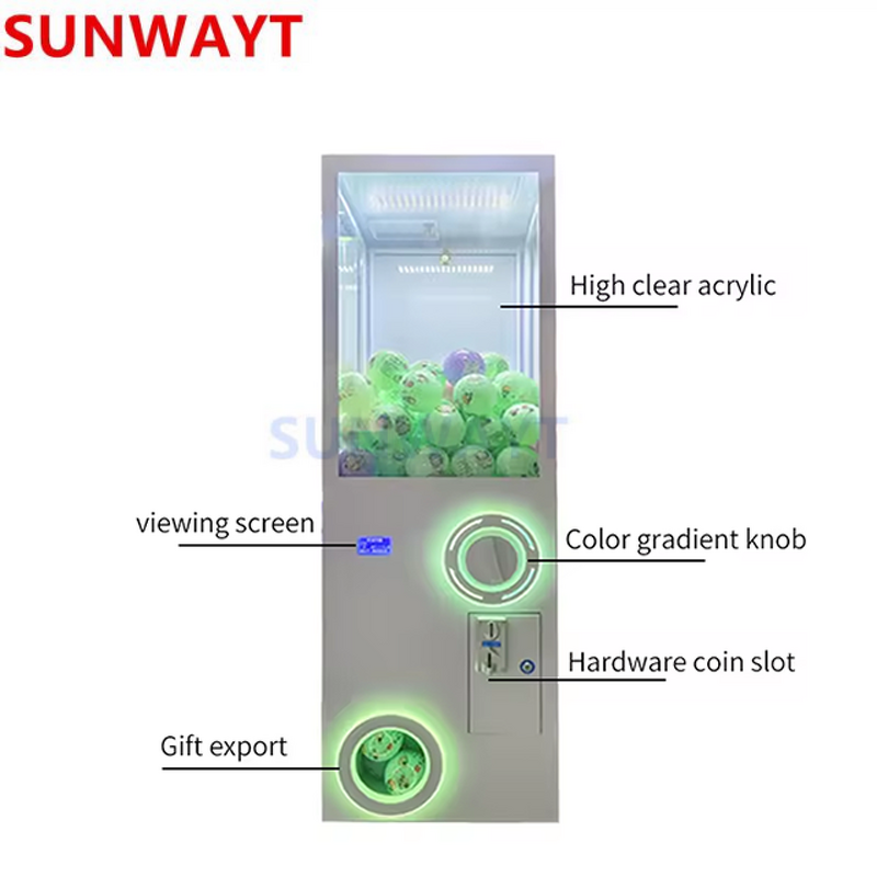 Prize Vending Machine Manufacturer - Coin Operated Customize Electronic Capsule Toy