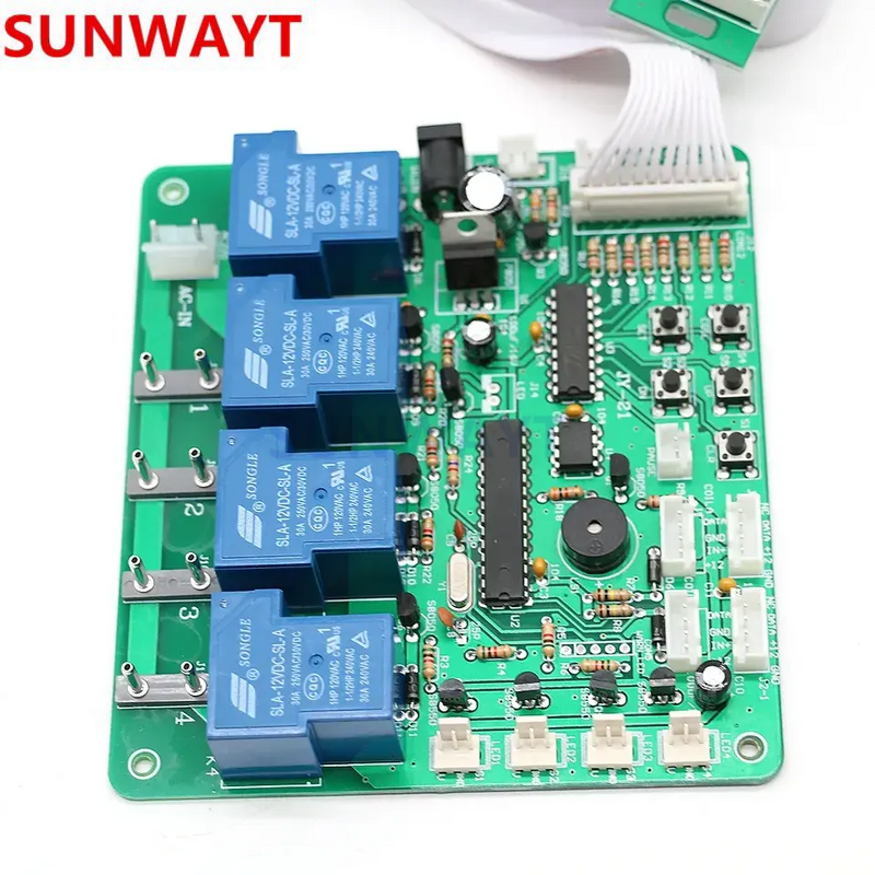 Timer Circuit Board Manufacturer - Coin Operated 12V Control 4 Jy21 Digital for Washing Massage Chair