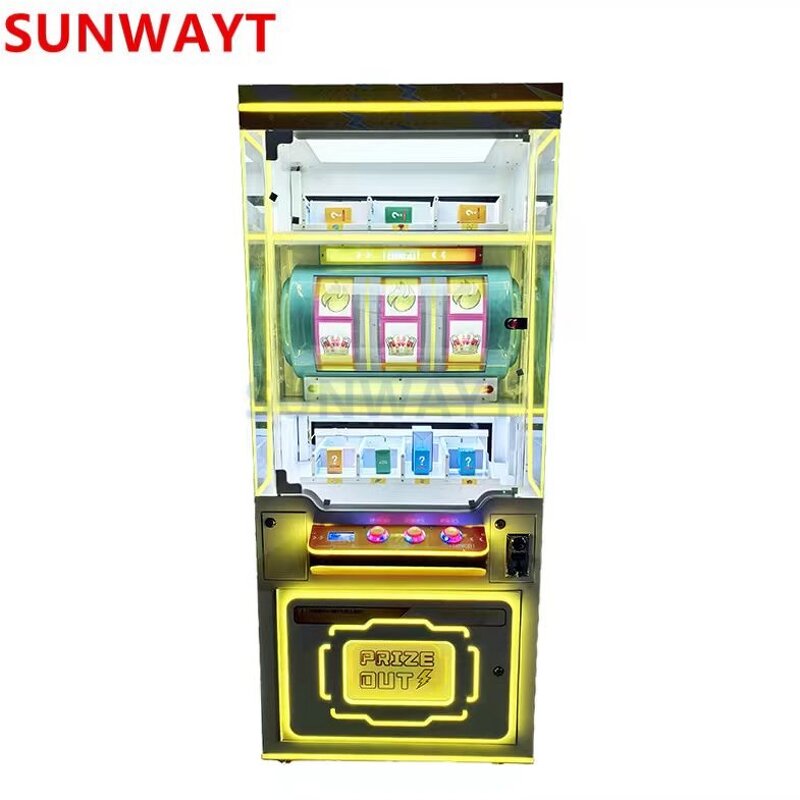 Lucky Wheel Gift Machine Manufacturer - Top-selling Coin-Operated Blind Box Vending Toy English Language Metal
