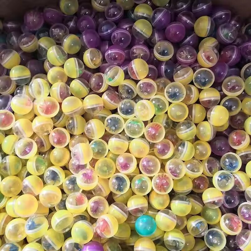 Empty Capsule Manufacturer - Transparent Mini Size 28-120mm 1-2 Inch Round Plastic for Kids