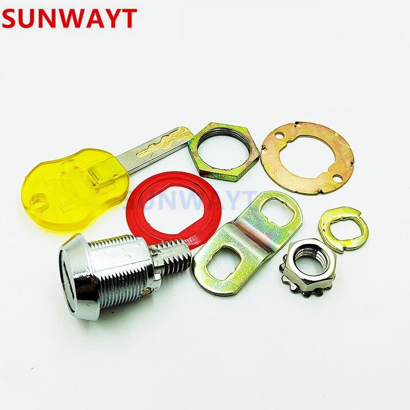 Cabinet Door Lock Manufacturer - Wholesaler Round Cylinder for Coin Exchange Coin Operated Vending
