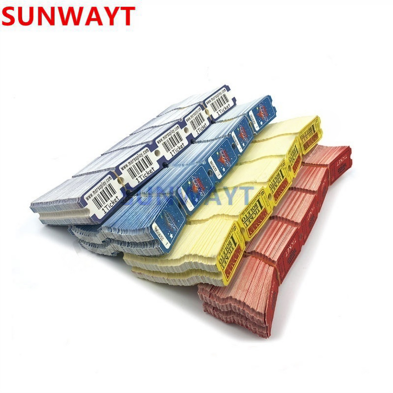 Lottery Arcade Ticket Manufacturer - Factory 2023 Newest Best Price 180g Customized for Arcade