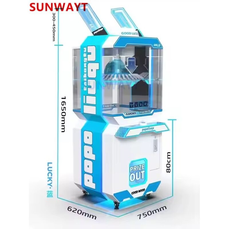 Clamp Prize Game Machine Manufacturer - Popular Products Coin Operated Space Bunny Clip Gift Claw