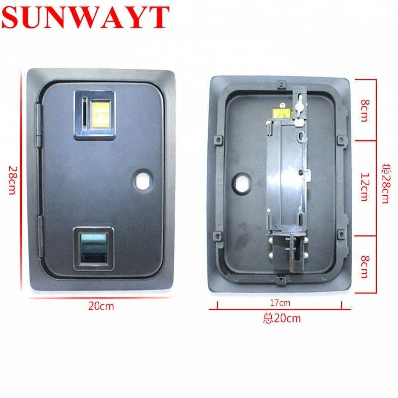 Coin Door Manufacturer - Hot Selling American Style Arch Arcade Entry Metal Quarter 25 Cents Coin Acceptor for Arcade Game