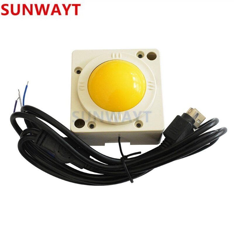 Trackball Manufacturer - Illuminated 2" Diameter Mounting Hole 8cm with USB PS2 for Arcade Parts Game Accessories