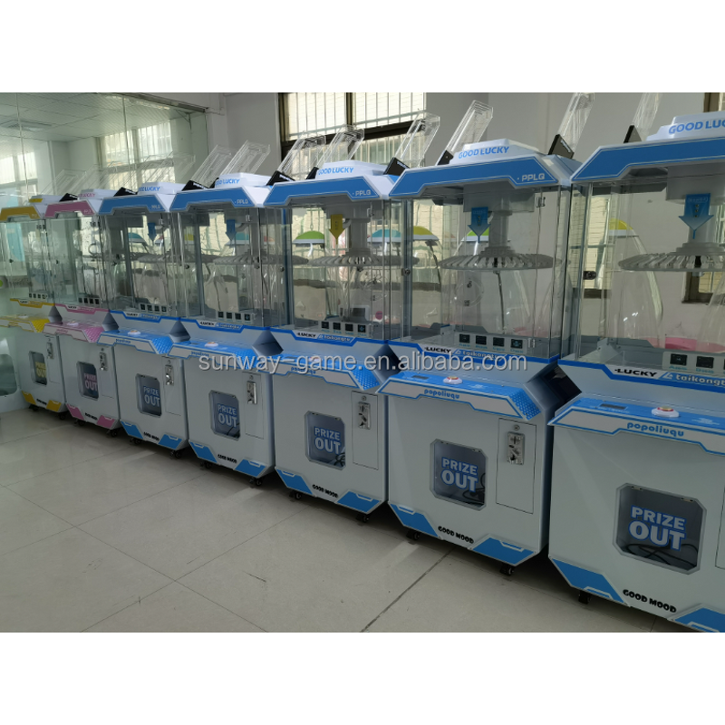 Claw Machine Manufacturer - Mini Clip Prize Clamp Snacks Vending Arcade Crane 24 Clip Card Snack Gift Mini Claw Doll