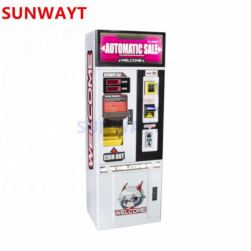 Coin Exchange Machine Manufacturer - Token Kiosk Customized Automatic Arcade Token Change Bill Changer for Vending