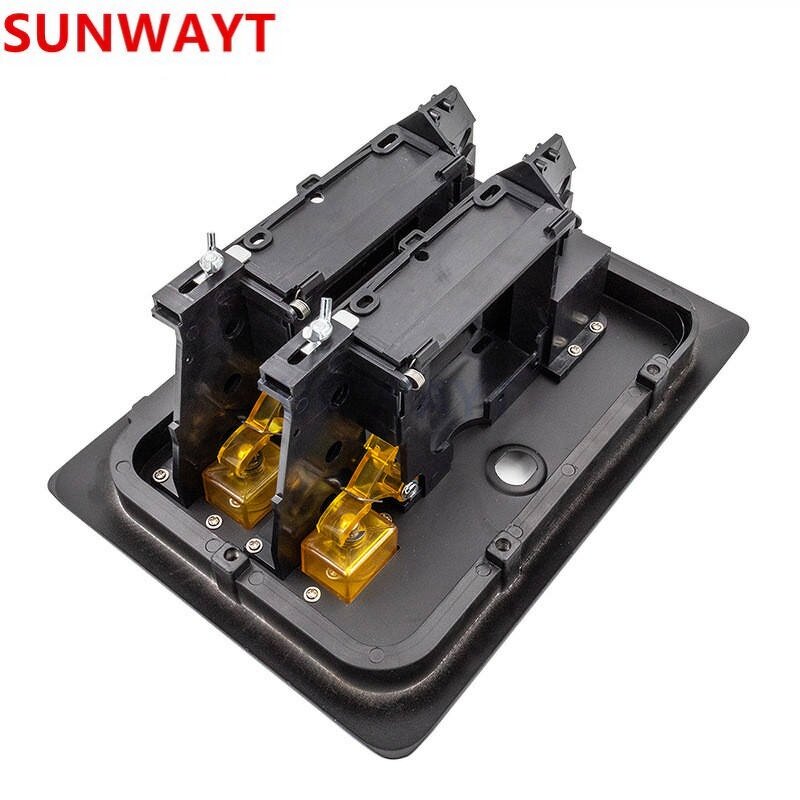 Coin Door Manufacturer - 25 Cents American Style Arcade Dual Entry with Quarter Coin Acceptor for Arcade Replacement Iron