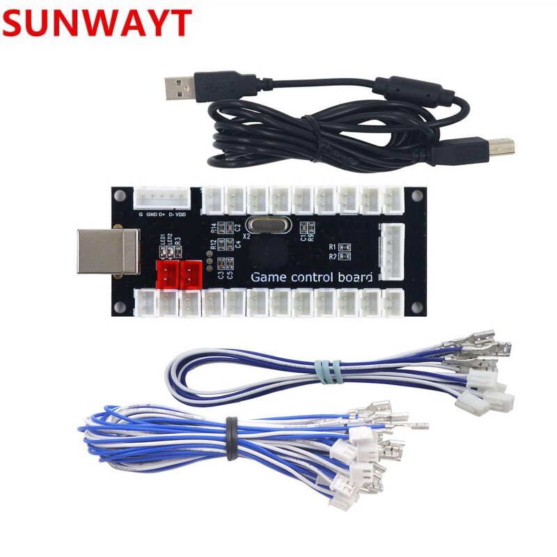 USB Encoder Kit Manufacturer - Zero Delay Arcade and Cables 5pin 4.8mm 2.8mm for MAME Raspberry Pi