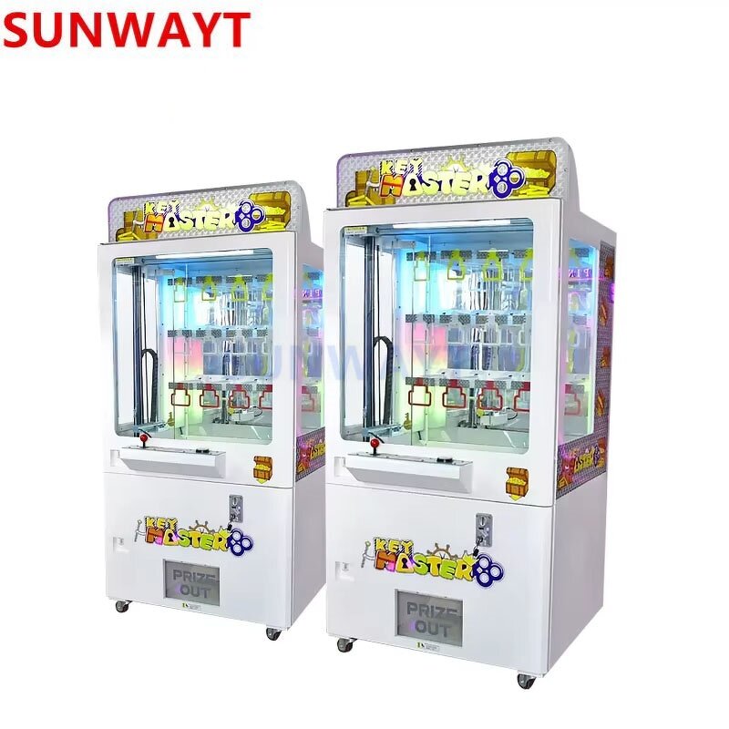 Key Master Gift Machine Manufacturer - Wholesale 15 Grids Indoor Entertainment Coin Operated Claw Crane Prize Arcade