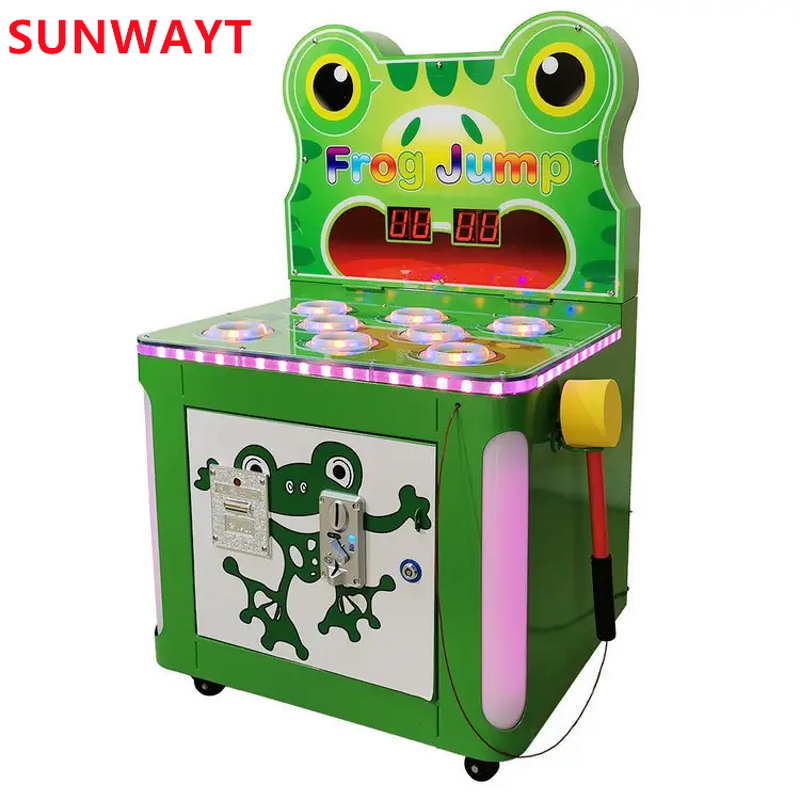 Whack a Mole Game Machine Manufacturer - Coin Operated Hitting Frog Kids Arcade with Ticket Redemption