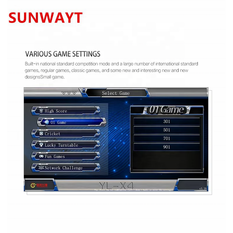 Electronic Darts Game Machine Manufacturer - Nice Quality Indoor Sports Arcade Soft Tip Darts Board for Sale