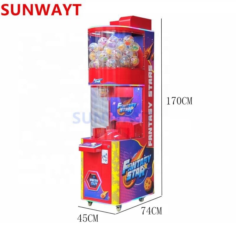 Lucky Drop Capsule Toys Machine Manufacturer - 1.7m Coin Operated Game Capsule Vending