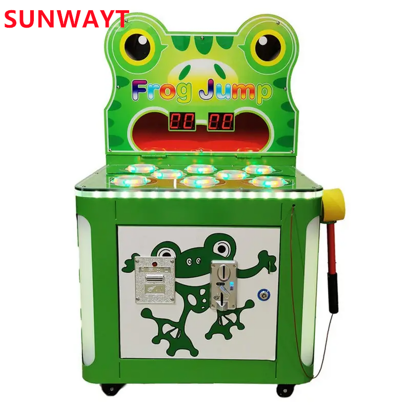 Whack a Mole Game Machine Manufacturer - Coin Operated Hitting Frog Kids Arcade with Ticket Redemption